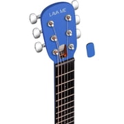 LAVA MUSIC 6 Strings Acoustic Guitar, Deep Blue-Frost White, 36