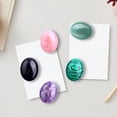 thumbnail image 3 of Crystal Egg, Polished Stone Egg for Easter Day, Worry Stones, Crystals and Healing Stones, Polished Rocks, Polished Mineral Rock Egg Stones, Mini Egg Stones, Home Decor, 2.36 x 1.57 x 0.79 inche, 3 of 6