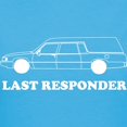thumbnail image 3 of CafePress - Hearse Last Responder T Shirt - Women's Traditional Fit Dark T-Shirt, 3 of 4