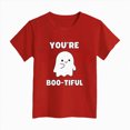 thumbnail image 4 of TOWED22 Toddler Girls Boys Halloween Shirt Cute Graphic Tops Kids Outfits Short Sleeve Tshirt, 4 of 5