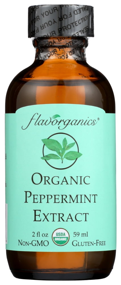 Flavorganics Organic Peppermint Extract, 2 Fl Oz