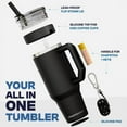 thumbnail image 3 of Thicc Buddy | Leak Proof - Double Wall Vacuum Sealed Tumbler - Handle Fits Lip Balm & Keys - Drinkware, 3 of 10