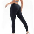 thumbnail image 2 of Sngxgn Leggings for Women Tummy Control Soft High Waisted Yoga Pants for Workout(Navy,S), 2 of 7