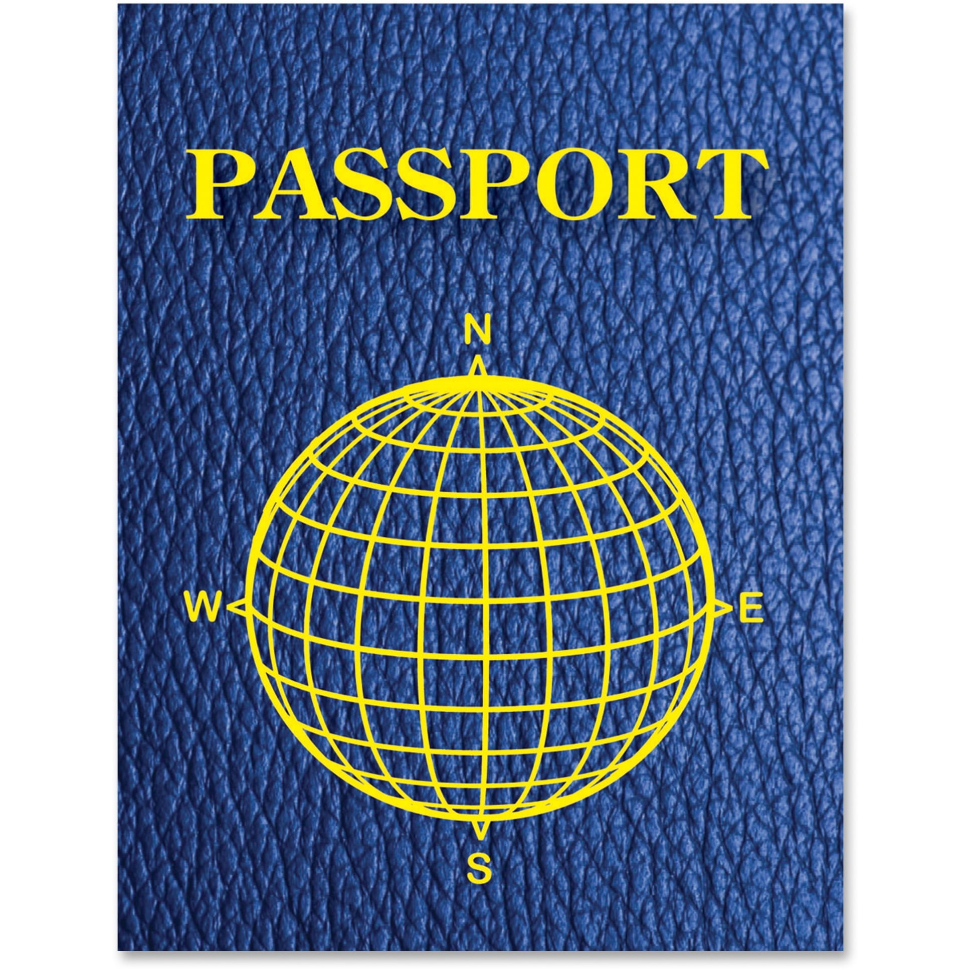 ASH10708, Blank Passports, 1 Pack