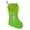 I, variant on 18 Inches Monogram Christmas Stocking, Green Knit Personalized Xmas Stocking with Embroidered Initial, Large Hanging Christmas Stocking for Holiday Home Decoration