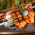thumbnail image 4 of FixtureDisplays® Grill Rotisserie Meat Forks 2PK Fits 5/16 Inch Square Spit Rods Chicken Meat Barbecue Holder 21892, 4 of 8
