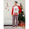 thumbnail image 4 of Ropa navideña a juego para toda la familia, pijamas para adultos y niños, conjunto de 2025, mamelucos para bebés, ropa de dormir informal, pijamas de aspecto familiar, 4 of 5