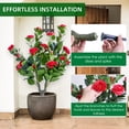 thumbnail image 5 of Artificial Flowers with Metal Ground Spikes (UV Resistant Indoor/Outdoor Decor), 5 of 8