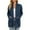 Dark Blue, variant on WTOBBY Women's Lightweight Cardigan Sweater Open Front Long Sleeve Thin Knit Jacket Casual Loose Fit Cover Up with Pockets Breathable Layer for Spring Fall,Blue L