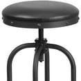 thumbnail image 6 of Flash Furniture Carrington 30'' Barstool with Swivel Lift Black LeatherSoft Seat, 6 of 11
