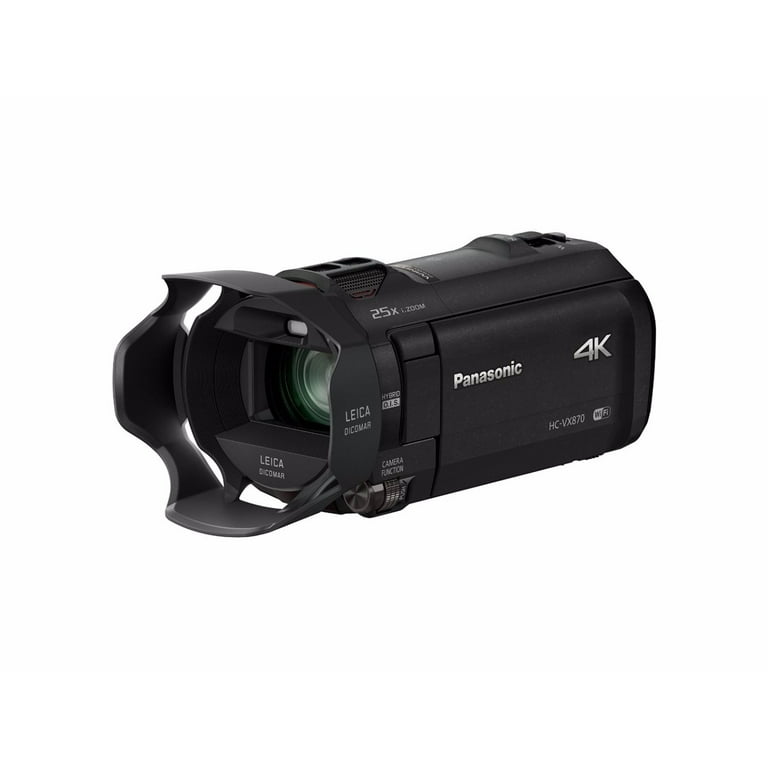 Panasonic Hc-VX870 4K Ultra HD Camcorder With 64GB SD and Memory