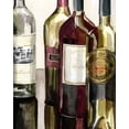 thumbnail image 2 of French-Roussia, Heather A. 26x32 White Modern Wood Framed Museum Art Print Titled - Auburn Wine Collection I, 2 of 4