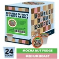thumbnail image 2 of Double Donut Mocha Nut Fudge Decaf Coffee Pods, Medium Roast, 24 Count for Keurig K-Cup Machines, 2 of 7