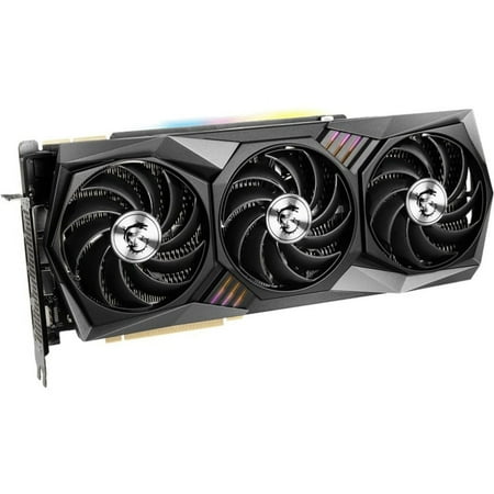MSI - NVIDIA GeForce RTX 3090 GAMING X TRIO 24G - 24GB GDDR6X - PCI Express 4.0 - Graphics Card - Black