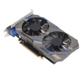 thumbnail image 1 of Tarjetas Gráficas, 1070MHz Core Frecuencia GT750TI 4GB DDR5 Tarjetas De Gráficos De Computadora Con 2 Ventiladores De Enfriamiento Para PC, 1 of 7