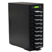 Acumen Disc 1 to 9 Hard Drive Duplicator - 9GB/Min - Standalone Copier and DoD Compliant Sanitizer/Eraser for Multiple SATA 3.5 HDD Disk & 2.5 SSD Solid State Drives 150MB/Sec (H09-SATA150)