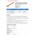 thumbnail image 2 of Upper Oil Dipstick Tube - Compatible with 1998 - 2005 Volkswagen Beetle 1999 2000 2001 2002 2003 2004, 2 of 2