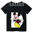 thumbnail image 2 of 2024 Nueva camiseta de verano con combinación de letras para niños de alta calidad Disney Mickey Mouse Font ABCDEF camiseta de manga corta para niños, 2 of 5
