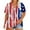 Red, variant on yunLCZ Women Shirts Plus Size Patriotic Shirts For Women Summer 2025 Funny 4th Of July T Shirt Stripes Print American Flag Tee Tops