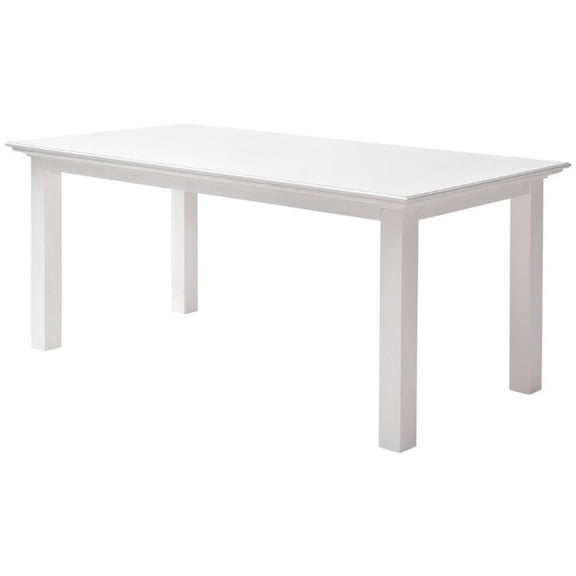 Beaumont Lane 71" Dining Table in Pure White