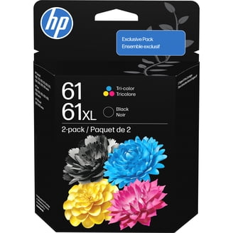 HP 63XL/63 High-Yield Black and Tri-Color Ink Cartridges 2-Pack