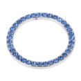 thumbnail image 1 of Miulika Car Engine Ignition Start Stop Button Crystal Diamond Decal Cover Blue, 1 of 9