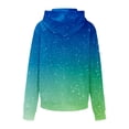 thumbnail image 4 of Bovemsi Sweatshirt for Women Large Hoodie With Gradient Print Plus Size Long Sleeved Sweater Pullover Autumn Pocket Clothes Comfort Hoodie, 4 of 7