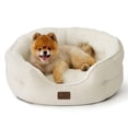 thumbnail image 1 of Cama para mascotas redonda para perros pequeños y gatos, antideslizante, 64 cm, 1 of 8