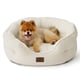 thumbnail image 1 of Cama para mascotas redonda para perros pequeños y gatos, antideslizante, 64 cm, 1 of 8