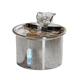 thumbnail image 1 of 2.2l Bebedero LAb.G Fuente Para Gatos Perros Acero Inoxidable, 1 of 5