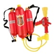 thumbnail image 4 of Mochila de bombero para niños, juguete acuático, juego de rol de bombero, regalo para niños y adultos, juego de simulación de bombero para fiestas Pulverizador rojo, 4 of 8