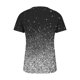 thumbnail image 3 of Tops Cortos para las Mujeres Impresas Blusas Botón Camiseta Manga Corta Cuello en V, Top de Moda para Primavera Verano, 3 of 5