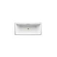thumbnail image 4 of kohler k-817-0 reve 5.5ft drop-in/undermount bath, white, 4 of 6