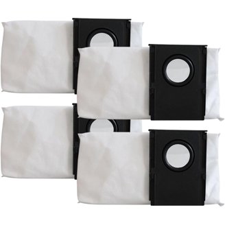 Replacement Reusable Zipper Dust Bags Compatible With IRobot Roomba I1 I1 I2 I3 I3 I4 I4 I5 I6 I6 I7 I7 I8 I8 J5 J5 J6 J6 J7 J7 J8 J9 S9 S9 Plus Vacuum Automatic Dirt Disposal 2 Pack