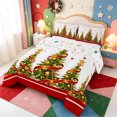 thumbnail image 2 of Manfei Winter Holiday Full Size Comforter Sets,Bright Christmas Animals Bedding Comforter Set,Xmas Reversible,3pcs,1 Comforter and 2 Pillowcases, 2 of 7