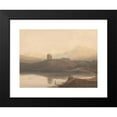 thumbnail image 2 of John Varley 18x15 Black Modern Framed Museum Art Print Titled - Llanberis Lake, with Castle Dolbadern (ca. 1805), 2 of 5