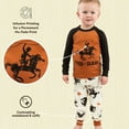 thumbnail image 5 of LazyOne Warm Long-Sleeve PJ Sets for Girls and Boys, Yeehaw, Funny Animal Kids' Pajama Sets, 5 of 7