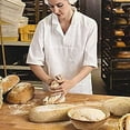 thumbnail image 4 of 2 Pack Bread Proofing Basket Set 9.6 Inch Oval and 10 Inch  Natural Rattan Sourdough Bread Basket with Bread Scraper Bread Making Tools for Home Bakers, 4 of 7