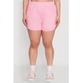 thumbnail image 3 of Womens Plus Size Smocked Dolphin Shorts, 3 of 4