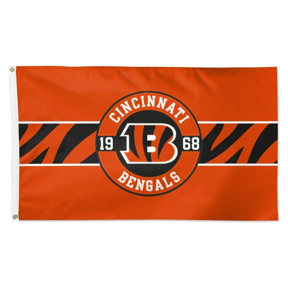 WinCraft Cincinnati Bengals 3' x 5' Applique Flag