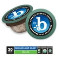 thumbnail image 4 of beaniac Organic Kickstarter 100% Colombian, Medium Light Roast, Single Serve Compostable K Cup Coffee Pods, Organic Arabica Coffee, Keurig Brewer Compatible, 30 Count, 4 of 8