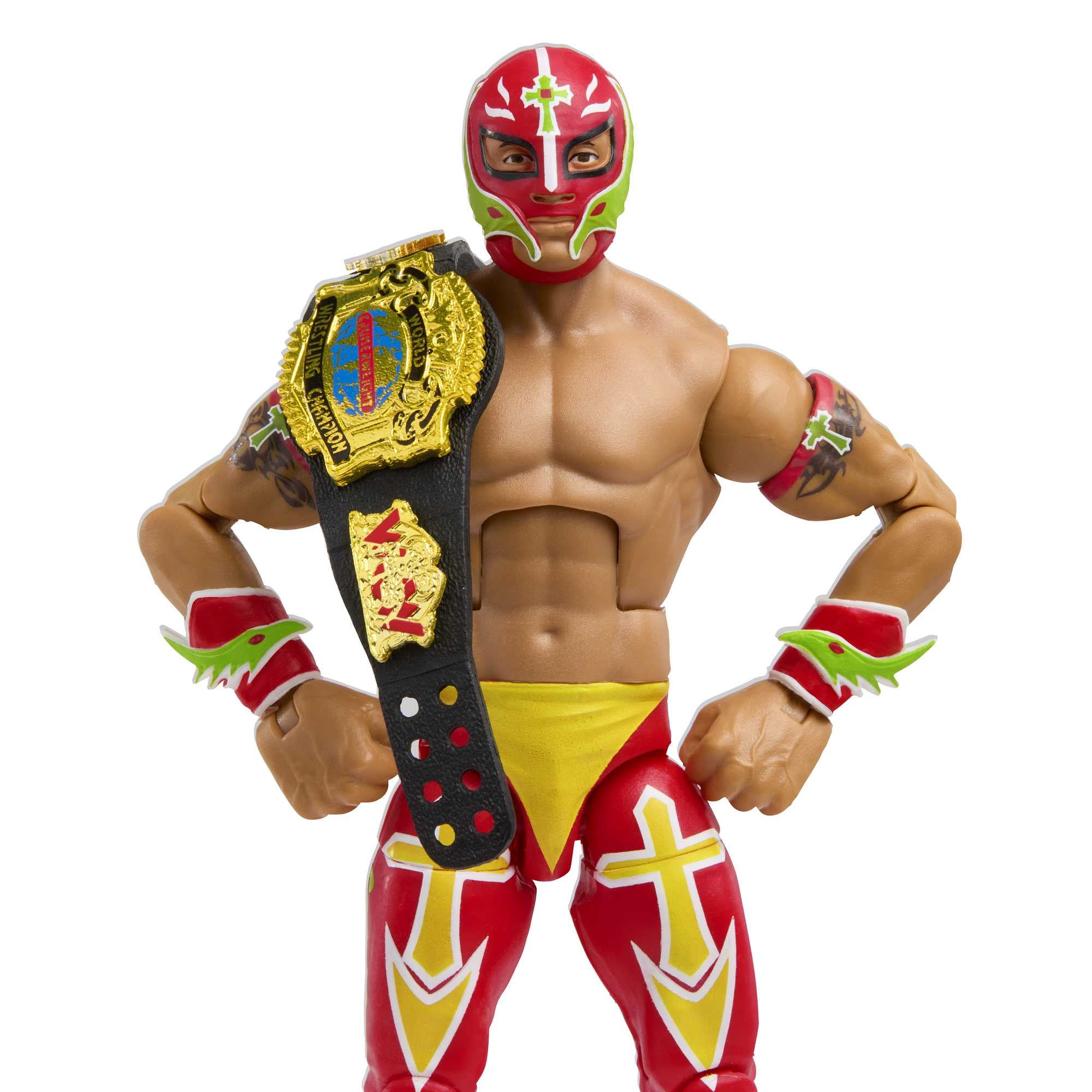 Figura de acción WWE Rey Mysterio Elite Collection WWE WWE