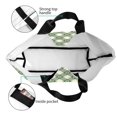thumbnail image 4 of Fotbe Daisy Plaid Green Bolsa Tote Estética de Lona con Estampado para Mujer - Bolsa Reutilizable de Hombro Casual para Vacaciones, Compras, Trabajo y Gimnasio, 4 of 8