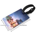 thumbnail image 4 of Daiia Lantern On Snow With Christmas Durable Luggage Tags with Secure Strap Travel ID Tags Suitcase ID Tags Bag Identification Tags - Easy Identification for Men and Women, 4 of 8