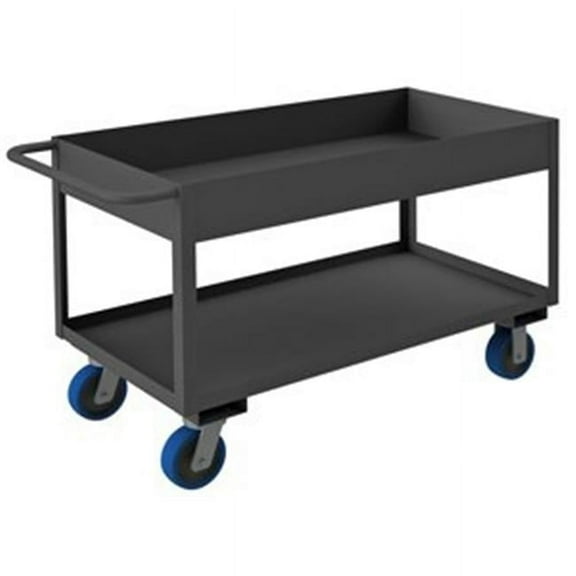 39 in. Rolling Service Cart, Gray - 3600 lbs