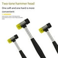 thumbnail image 5 of Clear Out Stock! Awwp Black 1*Rubber Hammer New Rubber Mallet Hammer 25Mm Nonslip Grip Mini Rubber and Nylon Head Face Northtiger, 5 of 8