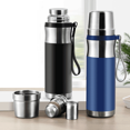 thumbnail image 3 of 316 Stainless Steel Insulated Thermos Bottle 500mlL/1000ml Outdoor Travel Coffee Mugs Thermal Vaccum Water Bottle Thermal Mug (SKY BLUE,750ml), 3 of 7