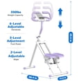 thumbnail image 6 of Yagud Stair Stepper for Home, 330LBS Weight Capacity Stair Climber Exercise Macwith 6-Level Adjustable Handrails, Aerobic Stepper Exercise Machine for Full Body Workout, Steppers for Exercise at Home, 6 of 6