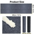 thumbnail image 2 of Mictong Cat Scratch Pad, 78.7 inches x 15.7 inches Trimmable Self Adhesive Carpet, DIY Climbing Cat Scratch Board, Used to Replace Mat Covering Pillar Furniture Protection, 1 piece, 2 of 4