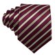 thumbnail image 4 of Set de Corbata Barry.Wang Burdeos de Seda a Rayas 150 cm, 4 of 6